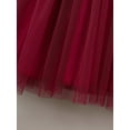thumbnail image 5 of Little Girls Clothes Butterfly Embroidered Long Sleeve Shirt and Mesh Skirt Fall Winter Big Kids Clothes, 5 of 5