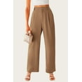 thumbnail image 4 of PRETTYGARDEN Women's Wide Leg Suit Pants Loose Fit High Elastic Waisted Business Casual Long Trousers Pant, 4 of 7