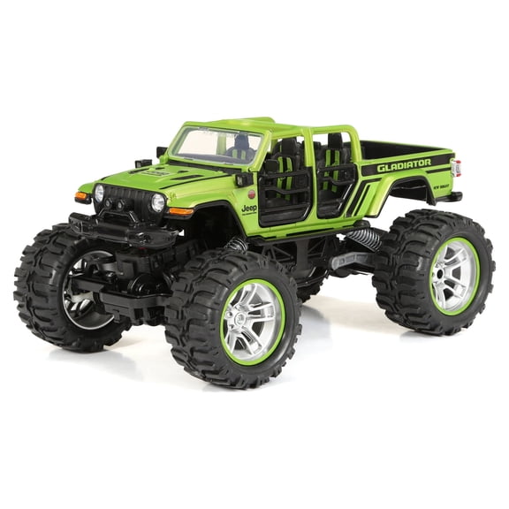 New Bright 1:14 Radio Control 4x4 Jeep Gladiator Rock Crawler - Age Group 6 Years and up