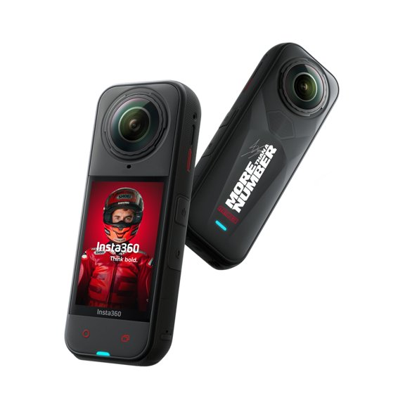 Cámara Insta360 X5 MM93 8K impermeable 360° con poca luz