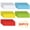 Multicolor, variant on Dry Erase Magnetic Labels, 80 Pcs Magnetic Name Tags Sheets Waterproof Reusable Sticker for Classroom Office Cabinet Whiteboard Fridge 1.2" X 3.2" White