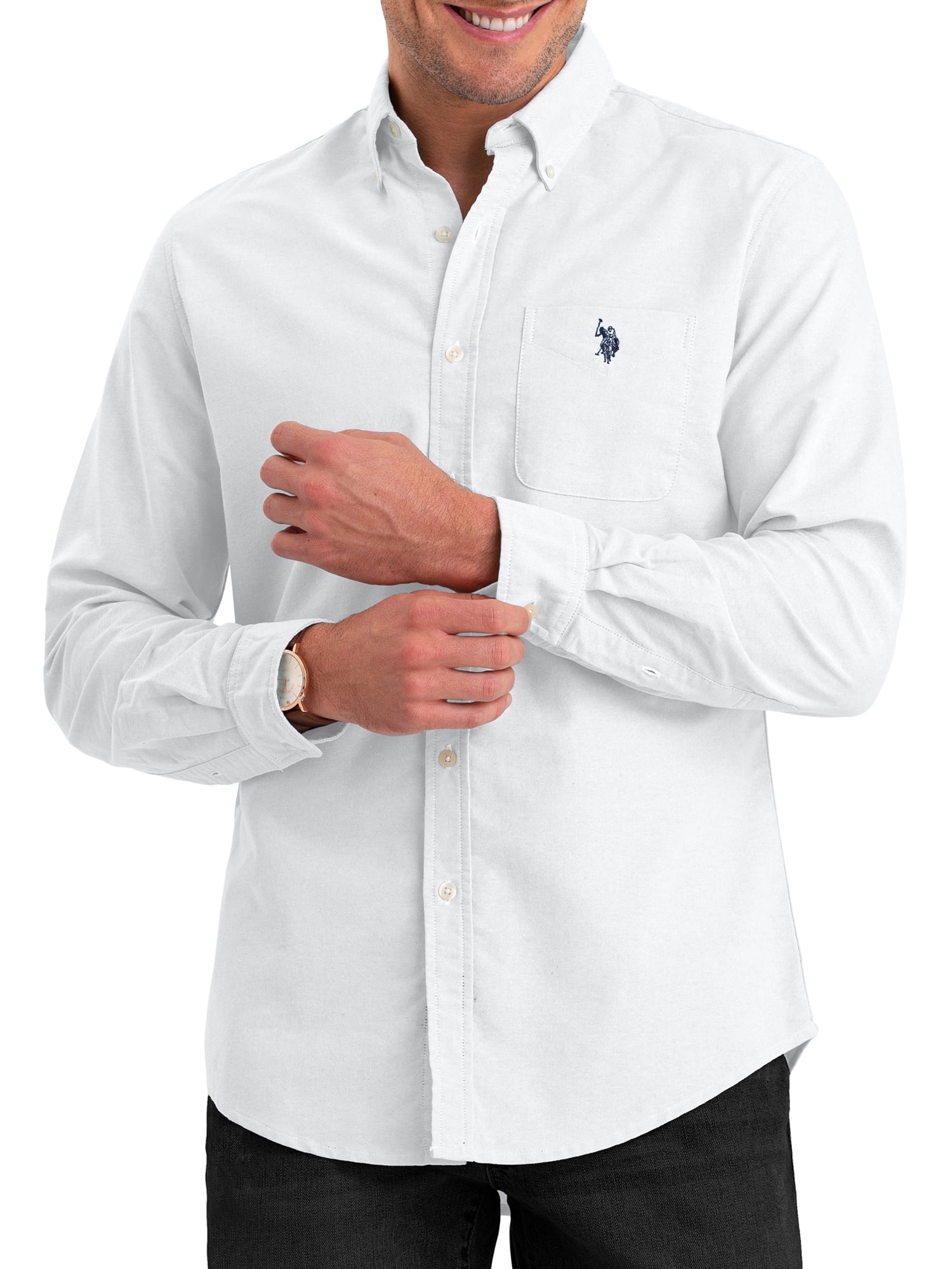 U.S. Polo Assn. Men's Long Sleeve ButtonDown Shirt