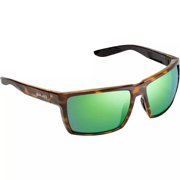 BAJIO Stiltsville Brown Tortoise | Green Mirror Glass Sunglasses