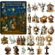 thumbnail image 1 of El camino hacia el calendario de Adviento Calendario de Adviento de 24 días con escenas 2025 Escena en 2D para colgar con estrella y pesebre para fiestas familiares, 1 of 8