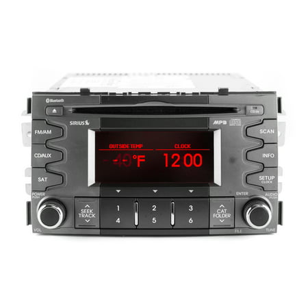 2010-2011 Kia Soul AM FM MP3 Radio CD Player w Bluetooth Music - 96150-2K205AMAL -