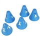 thumbnail image 4 of 5 conos de plástico azules de 3 pulgadas para señalización vial, para patinaje sobre ruedas, 4 of 8