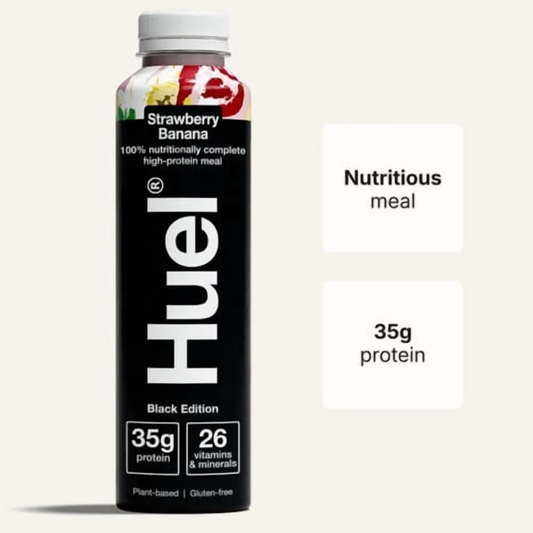 Huel Ready To Drink Black Edition Strawberry & Banana 500ml