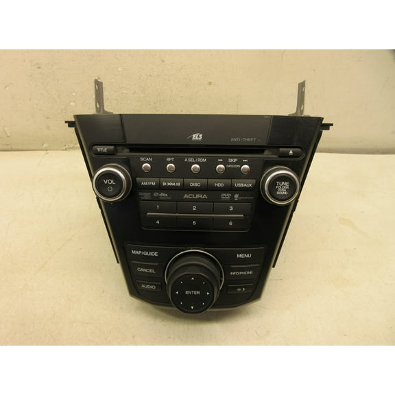 Pre-Owned 10-13 Acura MDX Tech AM FM CD DVD Navigation Radio Player Receiver OEM LKQ - Verify Specific Vehicle Fitment In Description - (Good)