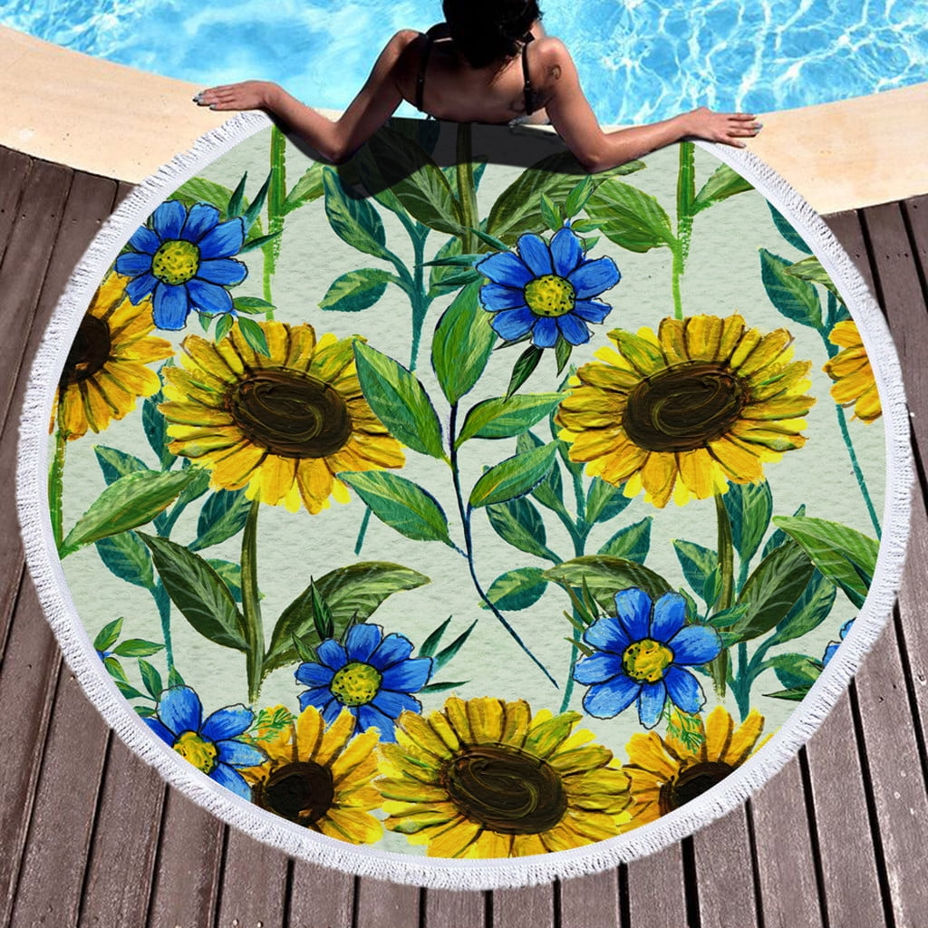 sunflower yoga mat