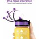 thumbnail image 3 of Water Bottle 32 Oz Cirkul With Time Marker & Straw, 3 of 5