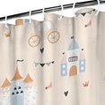 thumbnail image 3 of Minimalist Princess Pattern Shower Curtain 36"x72" ,Bathroom Decorative Shower Curtains Set with 12 Hooks,Modern Waterproof Washable Shower Curtain, 3 of 6