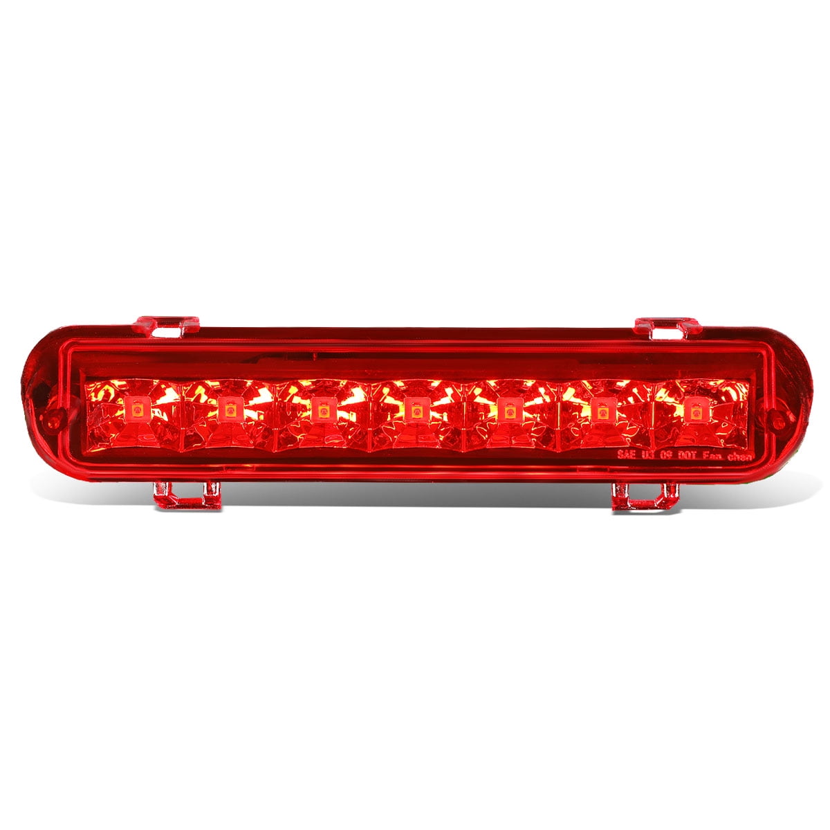 For 2009 to 2011 Ford Flex LED 3rd Third Tail Brake Light Rear Stop Lamp Red Housing 10 2011 Ford Flex Rear Turn Signal Bulb