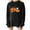 #010-Black, variant on Womens Casual Long Sleeve Sweatshirt Crew Neck Cute Pullover Relaxed Fit Tops