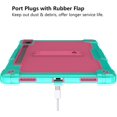 thumbnail image 7 of FIEWESEY Case for Lenovo Tab P12 12.7 Inches Tablet Case,Heavy-Duty Drop-Proof Shockproof Hybrid Kids Protective Case for Lenovo tab P12/Xiaoxin Pad Pro 12.7" Tablet Case TB370FU/TB371FC (Green/Pink), 7 of 7