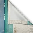 thumbnail image 3 of Ambesonne Beach Kitchen Curtains, Relaxing Panorama Sea, 55"x45", Green Blue, 3 of 3