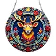 thumbnail image 1 of HOARBOEG New Christmas Acrylic Pendant Ceramic Style Door And Window Pendant, 1 of 7