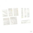 thumbnail image 1 of TISHITA Set de 3 Incrustations de Nacre Blanche pour Manche de Guitare, 27 Pièces, 1 of 8