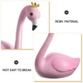 thumbnail image 3 of FELTECHELECTR Cake Toppers Flamingo Pink Resin 1Pcs Birthday Party Use, 3 of 8