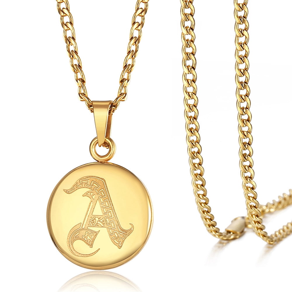 Gold 26 Letters Initial PENDANT 