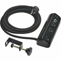 Eaton Tripp Lite Series Protect It! 3-Outlet Surge Protector with 2 USB-C Ports, 5-15R Outlets, 900 Joules, 30W PD Charging, Desk Clamp, 10 ft. (3 m) Braided Cord, Black