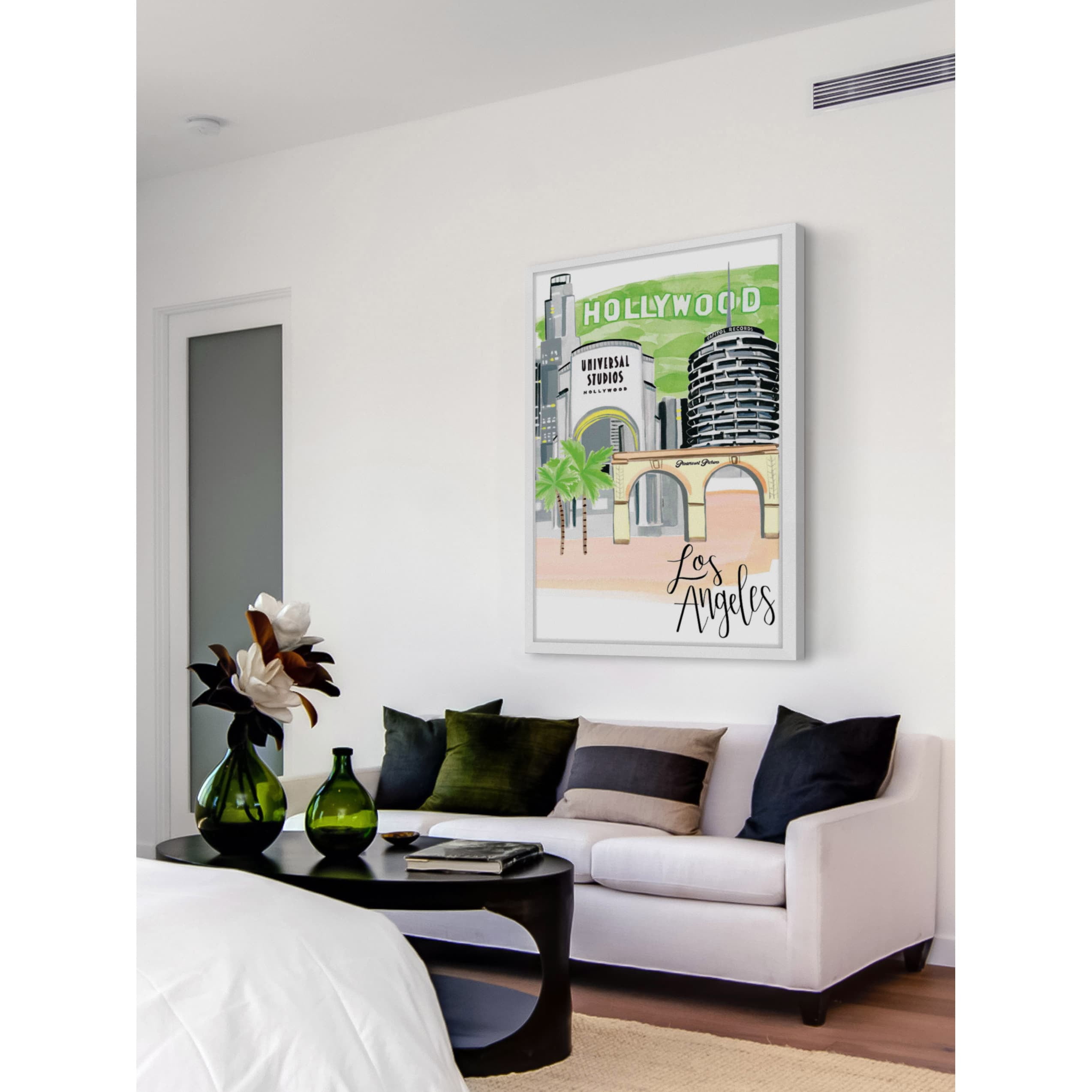 Marmont Hill "City" by Molly Rosner Framed Painting Print
