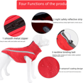 thumbnail image 2 of Ropa para mascotas de otoño e invierno, ropa reflectante para perros grandes, ropa de asalto para exteriores, ropa cálida para mascotas, ropa acolchada de algodón para perros, 2 of 3