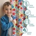 thumbnail image 3 of Pioneer Flower Floral Print Pattern Insulated Teens Curtains Set Of 2, Bedroom Essentials, Toddler Room Decor 52"x63", 3 of 5