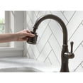 thumbnail image 5 of Delta Cassidy Single Handle Pull-Down Kitchen Faucet with Shield Spray Technology in Venetian Bronze 9197-RB-DST, 5 of 14