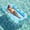 C-Blue L, variant on Inflatable Pool Float Lounge, Large Inflatable Pool Floats Boat for Adults with Cup Holder/Pillow, Tanning Pool Lounger Float for Outdoor Lake River Summer Water Party