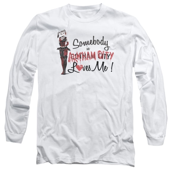 Arkham City - Somebody Loves Me - Long Sleeve Shirt - Large