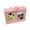 Pink, variant on Lynono 3Inch Rotating Photo Frame With 12 SlotsP1ast1cPictures Holder Display Stand For Desktop Decoration AndG1ftGiving