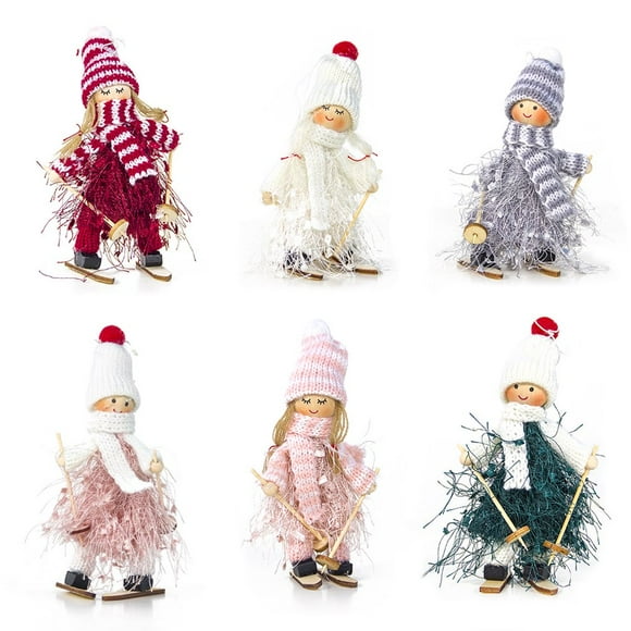 2022 New Year Gift Cute Christmas Angel Doll Tree Ornament Noel Deco Christmas Decoration for Homel 2022 Deco