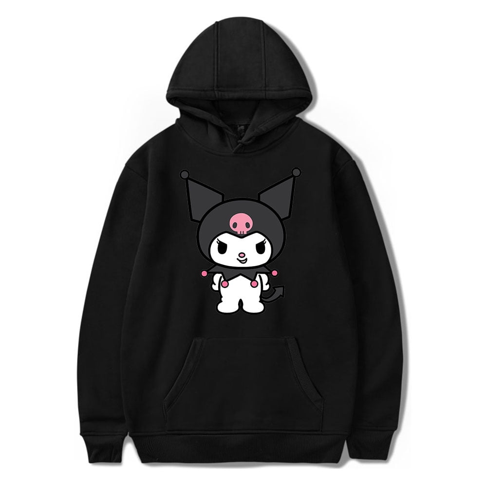 Kuromi Anime Onegai My Melody Merch Hoodies Man/Woman Hip Hop Hoodies ...