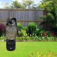 thumbnail image 1 of pitrice Handmade Plastic Owl Statue With Terrifying Sound And Bright Eyes Bright Eyed Bird Repellent Device, 1 of 6