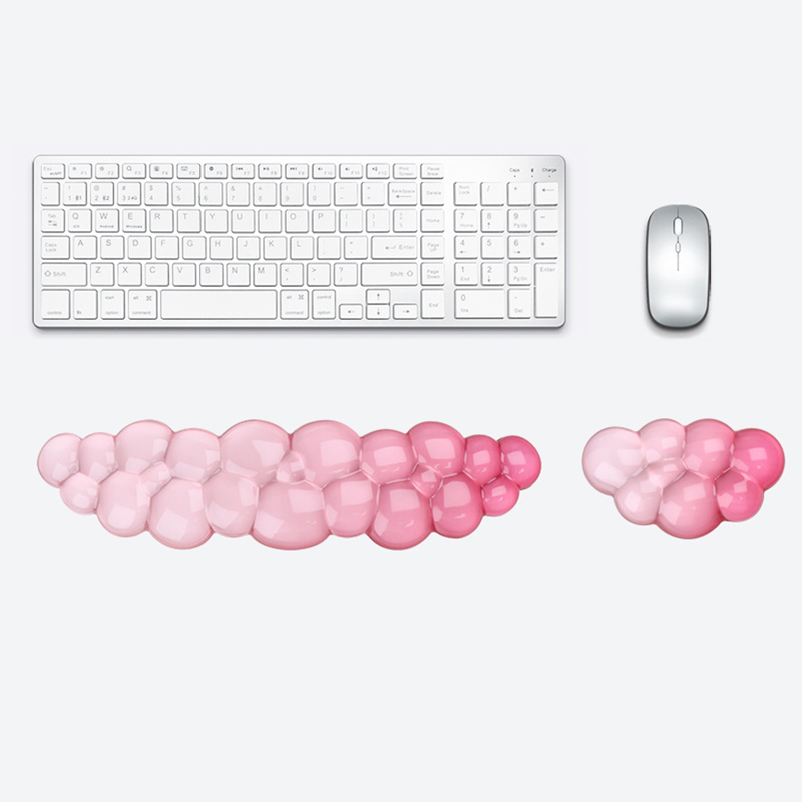 Cloud Pad Comfort Wrist Rest For Keyboard And Cushioned Support Mat With Concave Designing Sweat Proof