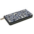 thumbnail image 3 of Leather Wallet 8 X 4.3 In Comfortable Light Waterproof And Durable Zipper Design Easy To Carry Animal Print Style Mediumslateblue_4, 3 of 8