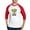 Red/White, variant on CafePress - I Am Teachers Favorite T Shirt - Cotton Baseball Jersey, 3/4 Raglan Sleeve Shirt