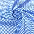 thumbnail image 1 of Gingham 1/12" Wide Square Fabric 60" Wide Checkered Plaid By The Yard (Light Blue), 1 of 3