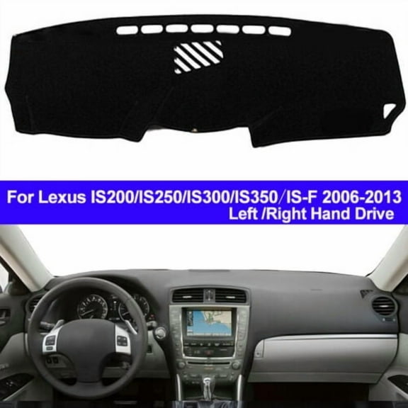 Leather Car Dashboard Dash Mat Cover for Lexus IS250 IS350 IS-F 2006- 2012 2013