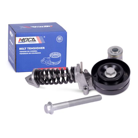 MOCA AUTOPARTS 38344 Belt Tensioner w/ Pulley Fit for 2013-2021 Buick Encore 1.4L & 2013-2021 Chevrolet Trax 1.4L & 2012-2020 Chevrolet Sonic 1.4L