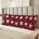 thumbnail image 2 of Fotbe Snowflakes On A Buffalo Plaid Funda para Almohada Corporal con Diseño, Funda de Microfibra Ultrasuave de 20x54 Pulgadas, Ropa de Cama Elegante, 2 of 7