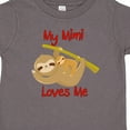 thumbnail image 4 of Inktastic My Mimi Loves Me Sloth Boys or Girls Toddler T-Shirt, 4 of 5