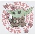 thumbnail image 2 of Star Wars Girls Grogu Take It Easy, Crew Neck, Short Sleeve, Graphic T-Shirt, Sizes 4-16, 2 of 3