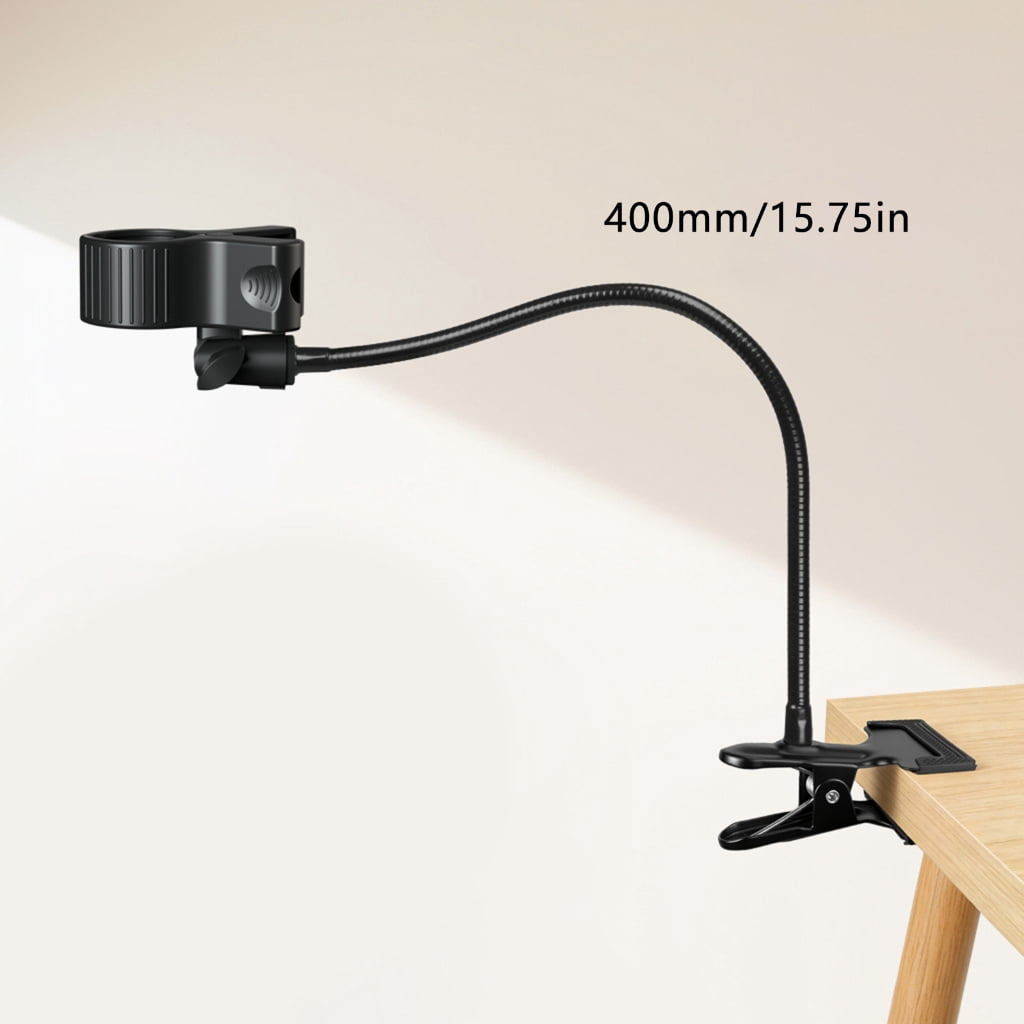 Adjustable Multipurpose Microphone Stand Flexible Arm and Strong Clamp for Music Recording Broadcasting Hair Dryer