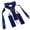 Navy Blue, variant on Boys Suspender Metal Clip Y Back Adjustable Elastic Suspenders Bow Tie Set for Kids