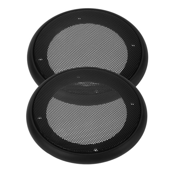 2 Pcs Car Audio Grille Car Subwoofer Speaker Grills Car Speakers Black