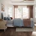 thumbnail image 3 of AFI Portland Twin XL Wood Foundation Bed Frame with Matching Footboard White, 3 of 13