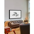 thumbnail image 4 of "Twirling Sunfish" Framed Painting Print, 4 of 4