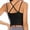 Black-Type 3, variant on Women's Sports Bra Stretch Cami Tank Top Padded Wireless Cross Back Yoga Bra Yoga Vest Seamless Short Camisoles Women Tank Top Cami Sport Yoga Bras