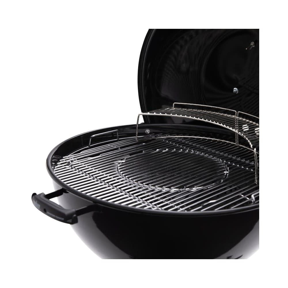 Weber Master-Touch Charcoal Kettle Grill - Warming Rack - 26 Inch, Black